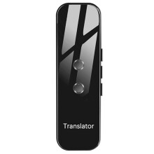 Portable 137 Languages Smart Instant Voice Text APP Photograph Translaty Language,Silver-Gray