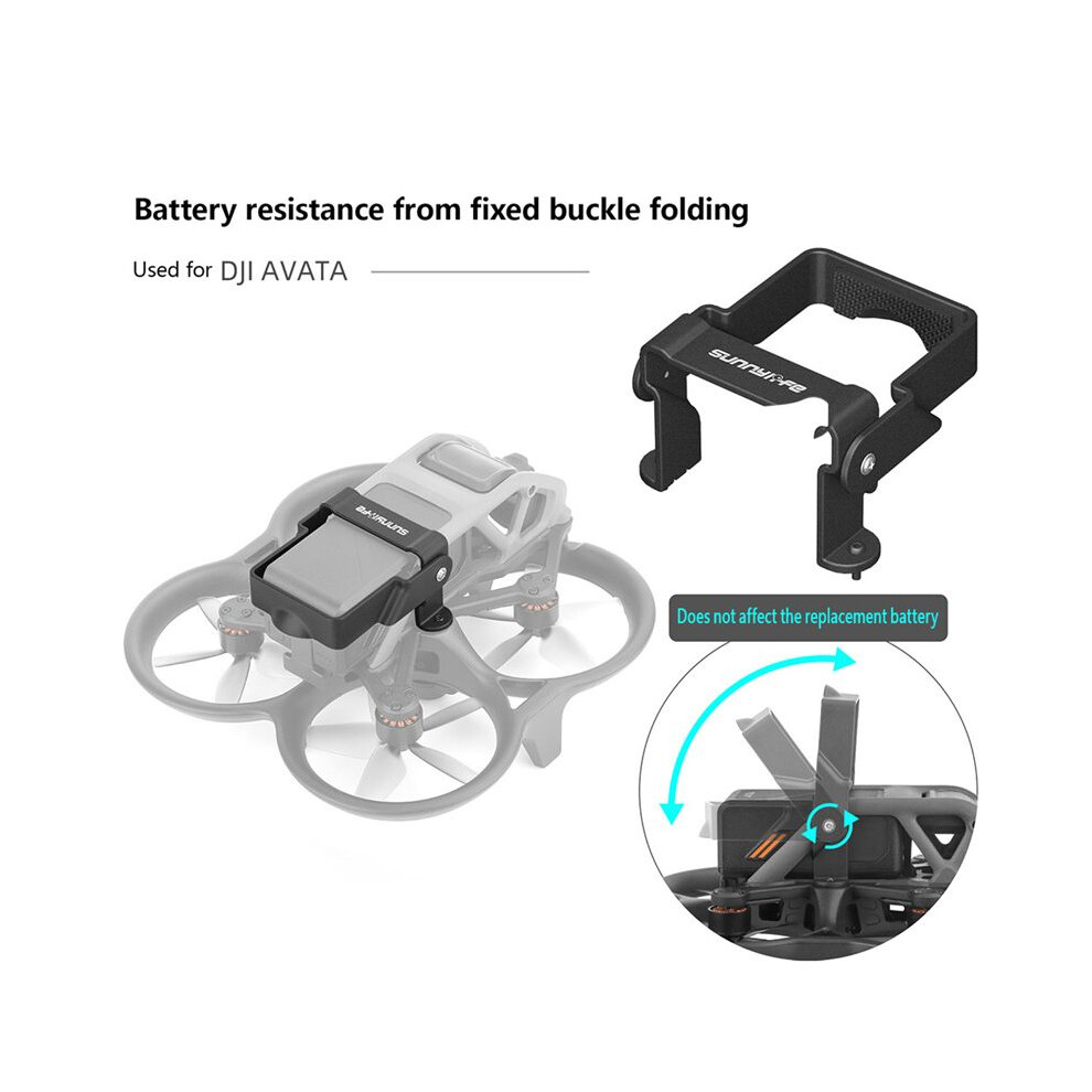 Battery Buckle For Drone Anti-Loose Fixer Holder Foldable Safety Protection Cover Avata Accessory 4854171159557