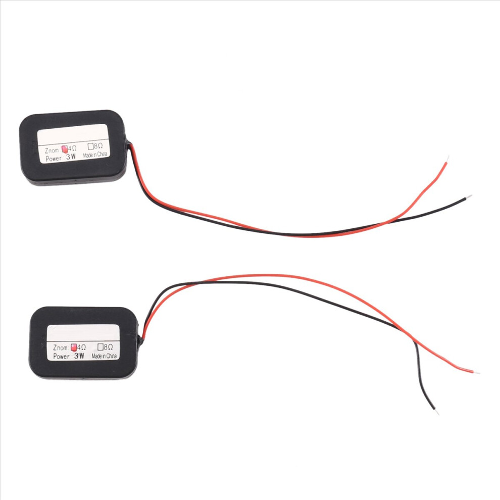2Pcs Mini Audio Tv Speaker Driver 4 Ohm 3W Loudspeaker Diy Sound Computer For System 4851971892547