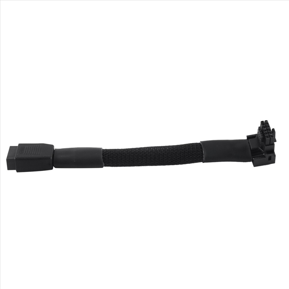 16Pin Video Card Elbow New 12Vhpwr Straight Head Turning Line Pcie 5.0 12+4P 90 Degree(A) 4854171156938