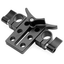 15-mm-Teleobjektivhalterung aus Aluminiumlegierung, Adapter/Verlängerungsrohr für 5D3 und 5D2 Spiegelreflexkameras (DSLR), Schwarz