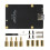 X862 V2.0 M.2 NGFF 2280 SSD Storage Expansion Board / Shield for 4 Model B 7