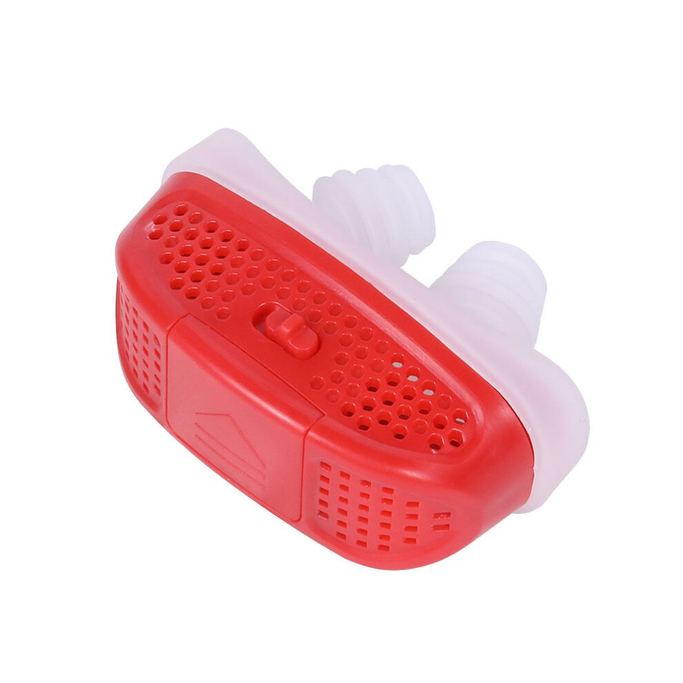 Exogio Electronic Anti Snoring Devices Oxygen Concentrator Stopper Nose Vent Dilator Sleep Solution(Red)