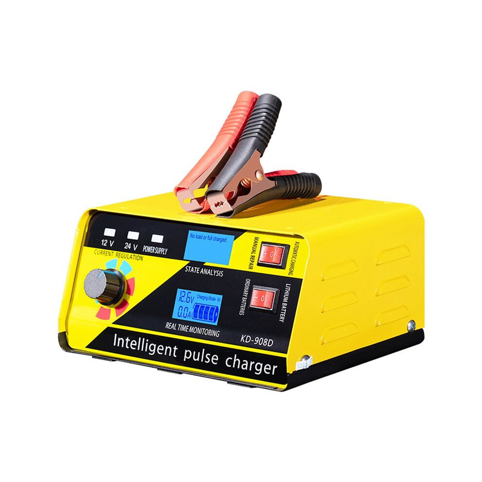 12V24v Battery Smart Charger 260 High Power Intelligent Repair For Lead-Acid Batteries Suitable Us Plug 4851971892943