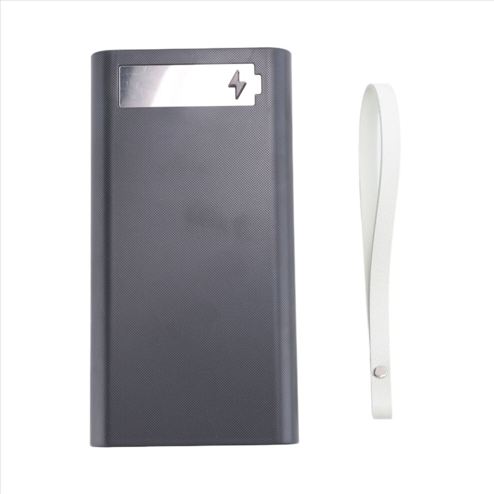 12X18650 Charging Battery Case Welding Free Storage Box Diy Power Bank T12 With 18650 Light 4851971889790