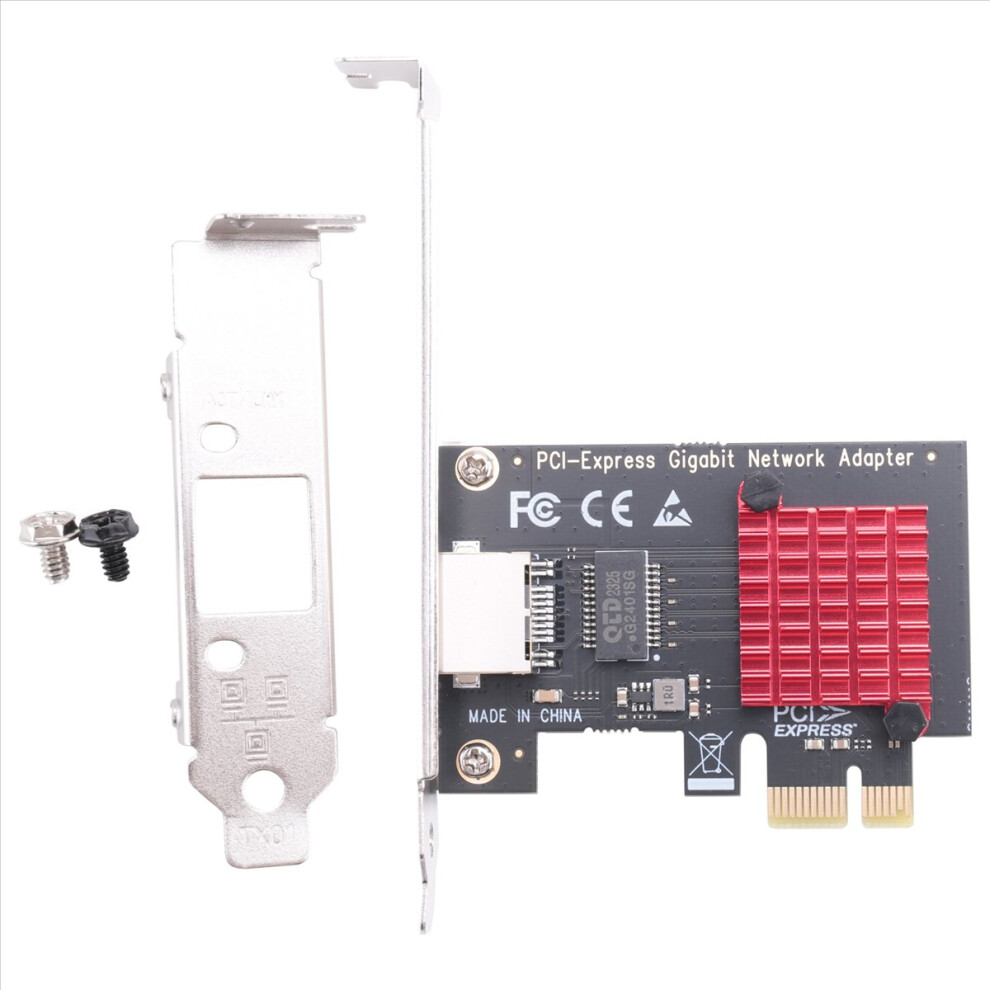Pcie Card Gigabit Network 10/100/1000Mbps Rj45 Wired Pci-E Adapter Lan 4851971877346