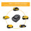 Battery Adapter for 20V Series Conversion 6PIN Lithium Tool Converter 9