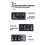 Sound Card Studio Record Professional USB Audio Interface Equipment 48V Phantom for Recording Black 8