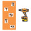 Battery Tool Converter for 18V Series Conversion and Tools Adapter 9