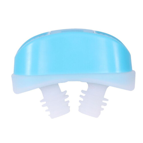 Electronic Anti Snoring Devices Oxygen Concentrator Stopper Nose Vent Dilator Sleep Solution(Blue) 2