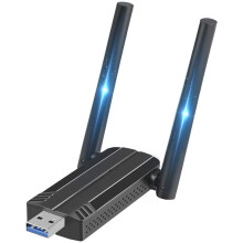 AX1800M USB-WLAN-Adapter für PC, 3.0-Dongle, 2,4-GHz-/5-GHz-Dualband-WLAN-Desktop-PC