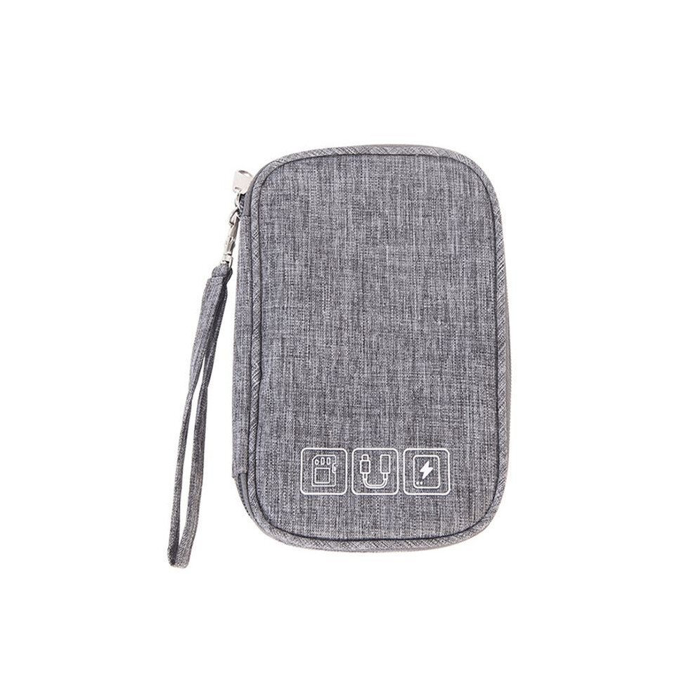 Mini Data Storage Bag Power Bank Cable Mobile Portable Exogio