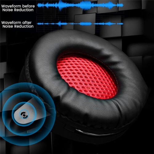 Wired Desktop Computer Gaming Headset 3.5 Headsets with Microphone E-Sports Subwoofer 2