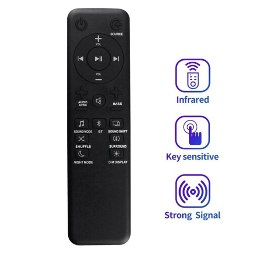 Remote Control Replace for BAR/2.1/3.1/5.1 BAR 2.1 Sound Bar, 3.1 5.1 Bar 1