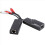 1 Pair Audio Network Cable Extender Twisted Transmitter Interface 2-Way RJ45 to 6
