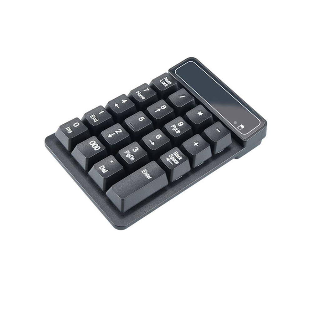2.4Ghz Wireless Keyboard Mini Usb Numeric Keypad 19 Keys Number Pad Numpad Receiver For Accounting Laptop Pc Computer(A) 4854171155160