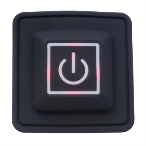 5Pcs Electric Heating Clothes Three-Step Temperature Control Switch Waterproof Silicone