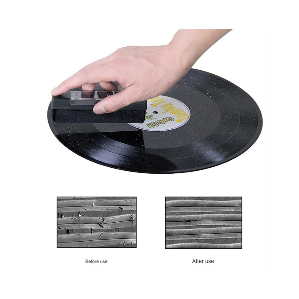 2Pcs Vinyl Record Cleaner Cleaning Brush Dust-Remover For Player Dust-Remover-Brush Turntables Kit 4854171170842