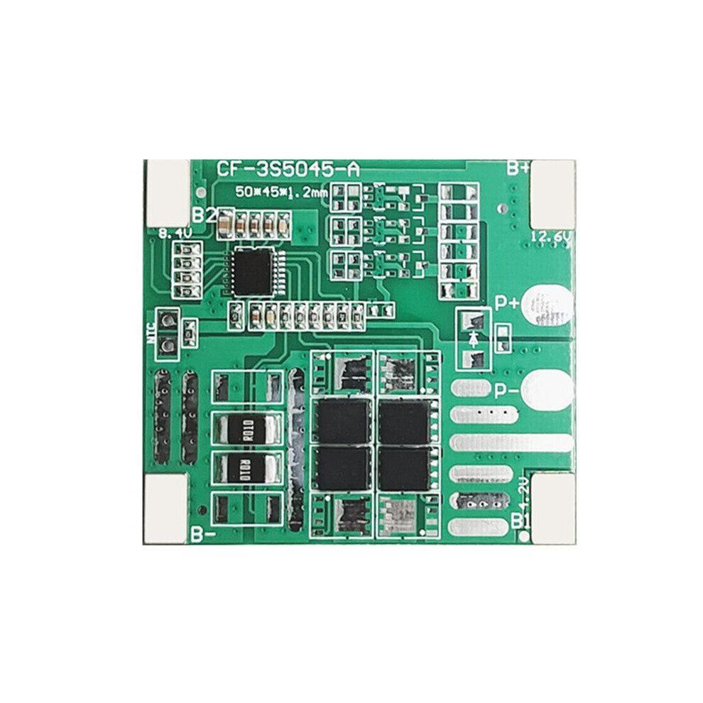 Exogio 3S 12.6V 12A Protection Board 18650 Li-Ion Lithium Battery Charger For Electric Tools Module