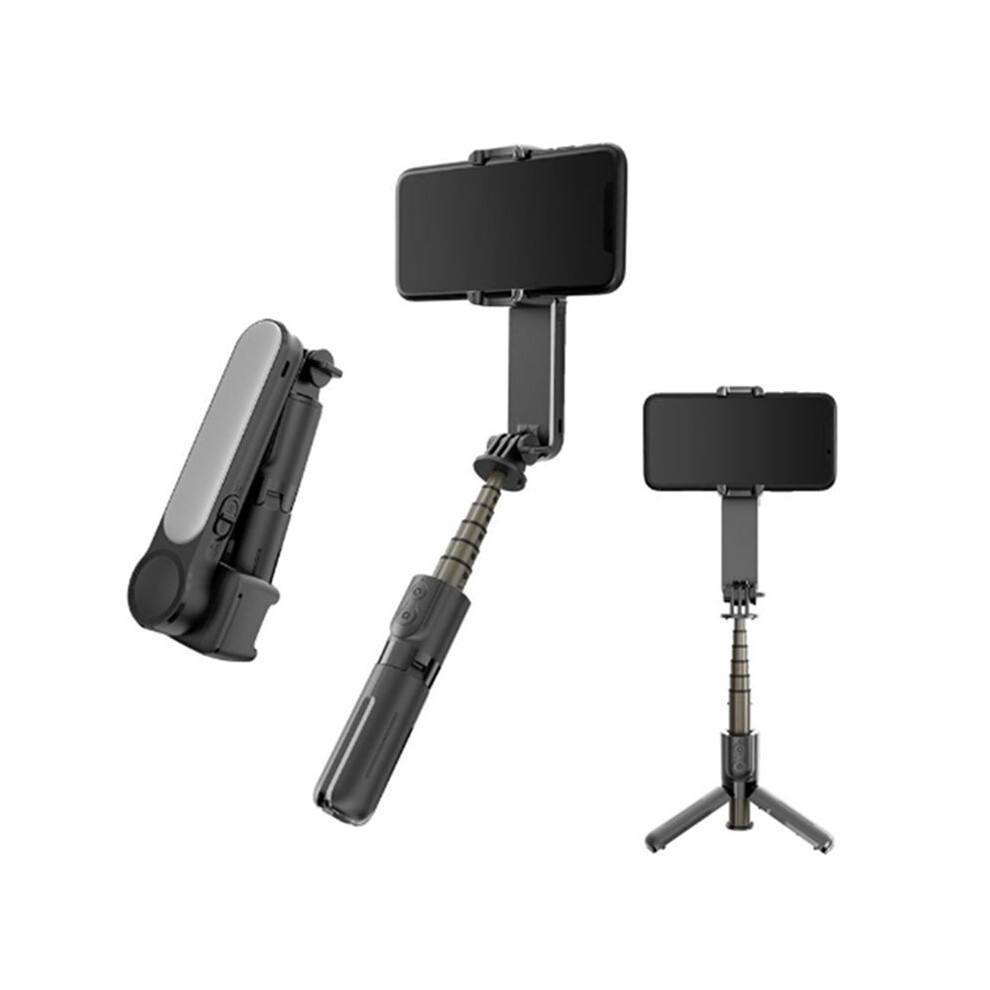 New Gimbal Stabilizer With Fill Selfie Stick Foldable Wireless Tripod Bluetooth For Ios Android Light 4854171166241