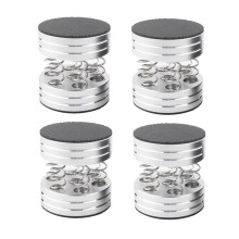 4Pcs Amplifier Shock Spikes Spring Damping Pad HIFI Stand Feet Speaker Audio CD Foot