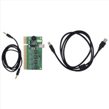 PC-zu-Jamma-Konverterplatine für Flipper-Spielkonsole mit USB-Audiokabel