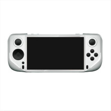 E6 Handheld GAME Console Portable Video Game Support 5-Inch IPS Retro Gamebox PS1 N64 Connect TV (White 128GB)