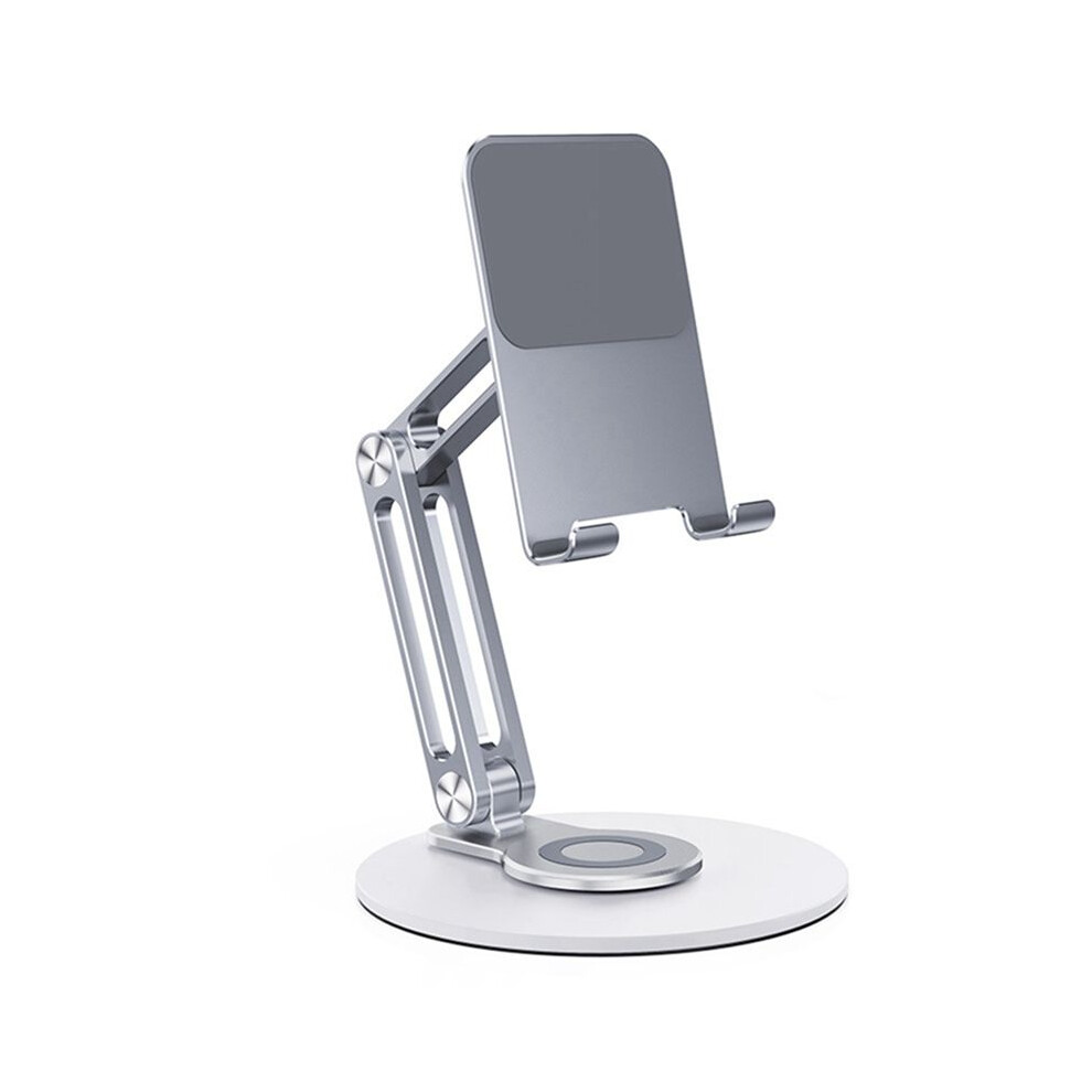Aluminium Alloy Tablet Stands Phone Holder Stand Smartphone Support Desk Portable Cell Holder, Silver 4854171182562