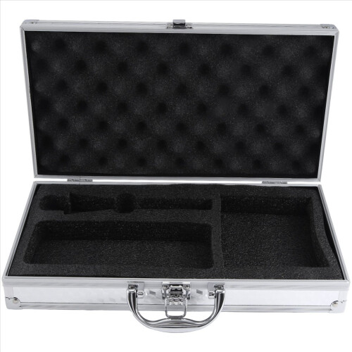 With Sponge Wireless Microphone Case Hard Mic Toolbox Box for Broadcast Equipment 1