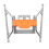 Foldable Landing Gear for Mini 3/Mini 3 Pro Extension Support Legs Protector Drone Accessories Orange 7