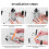 Foldable Landing Gear for Mini 3/Mini 3 Pro Extension Support Legs Protector Drone Accessories Orange 3