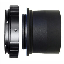 2 Zoll M48 Teleskopadapter T-Ring und D/SLR Kamerahalterung für astronomische Fotografie Hülse (A)