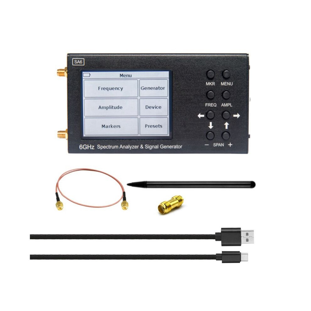 Sa6 6Ghz Spectrum Analyzer Signal Generator Source Wi-Fi 2G 4G Lte Cdma Gsm Beidou 4854171185730