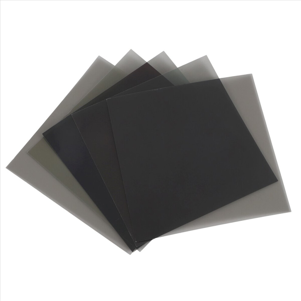 Linear Polarizer Film Lcd/Led Polarized Filter Polarizing For Polarization Photograph 10X10cm ,5Pcs No Adhesive 4854171161444