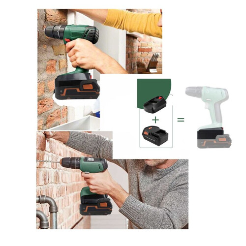 Battery Adapter for / 18V Conversion PBA Lithium CH Green Tool