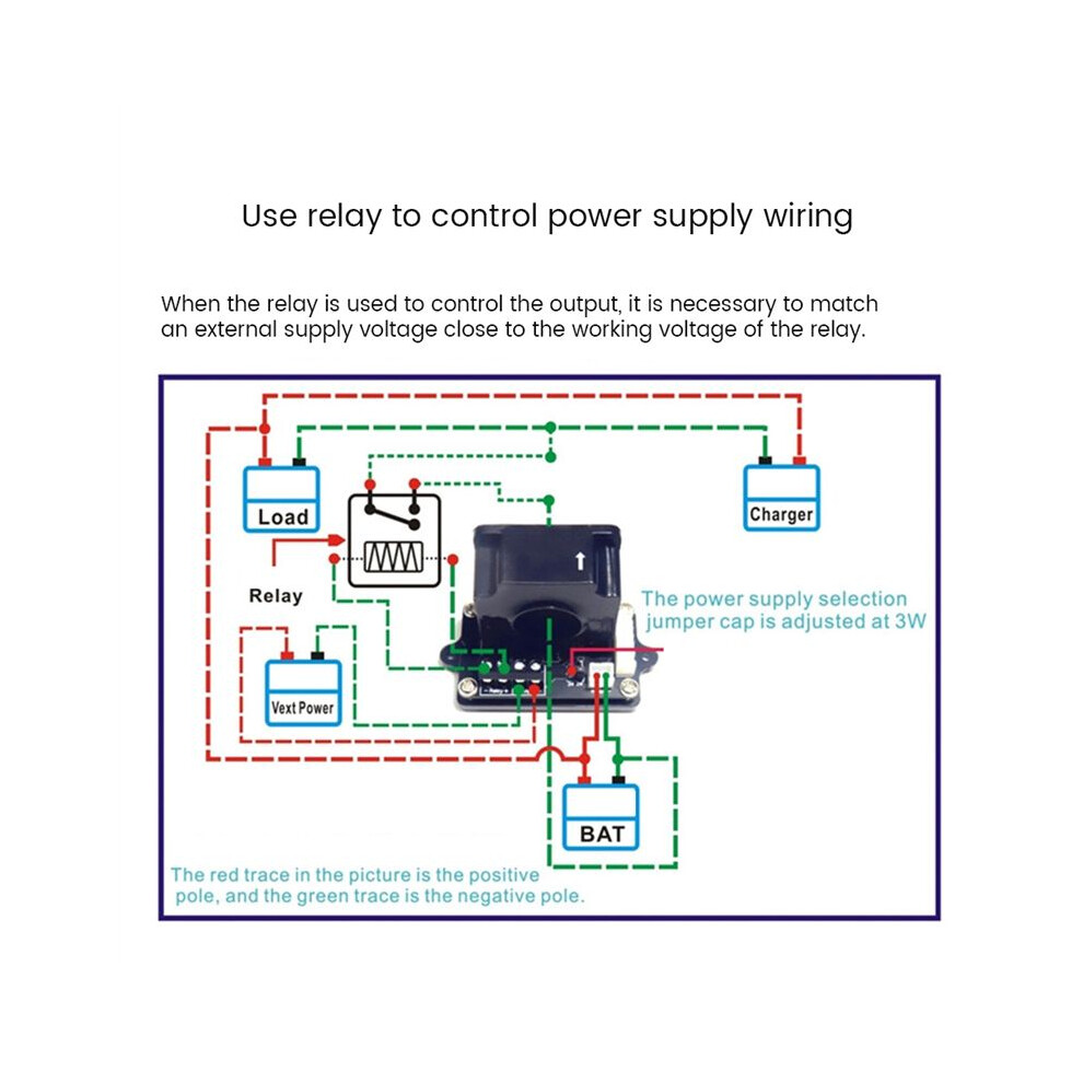 Vah9810f 2.4 Inch Voltage Meter+Voltage Collector Coulometer Capacity Power Detector Monitor For Electric Motorcycle/Rv 4854171153142