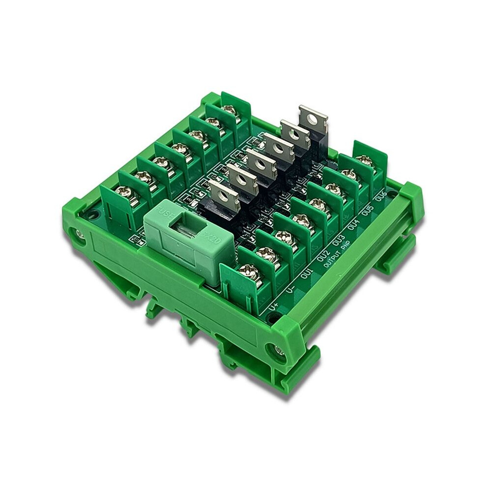 Exogio 6-Channel Plc Amplifier Board Isolation Npn In Pnp Out With Module Rack Protection