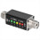 LED SWR Meter 3-30MHz Frequency Shortwave Standing Waves Indicator with 5 M Female Interface 4