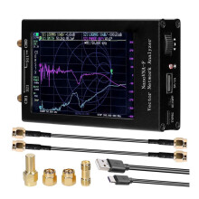 Tragbarer Vektornetzwerkanalysator (50 kHz–1000 MHz) mit Digitalanzeige und Touchscreen, MF/HF/VHF-Antenne