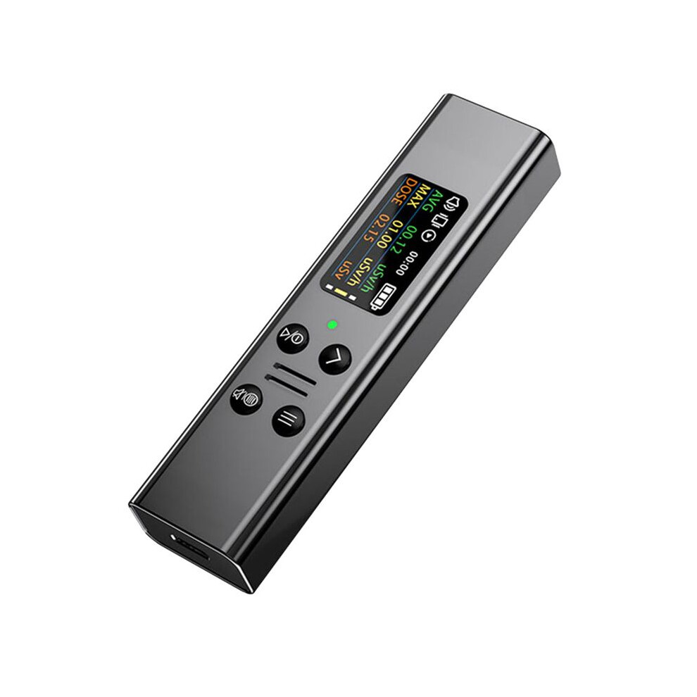 Nuclear Radiation Detector Multiple Alarm Handheld Geiger Counter For Monitoring- Grey 4854171181855