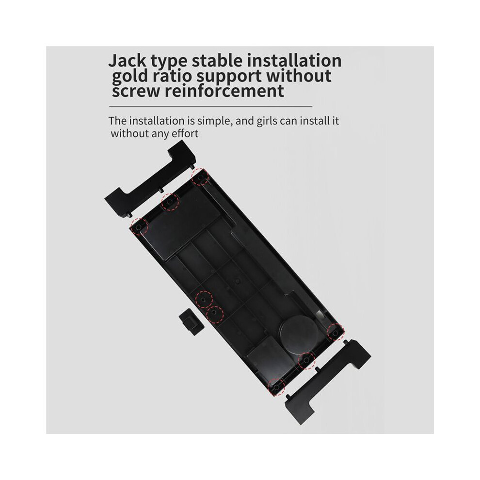 Exogio Computer Monitor Stand Display Heightening Bracket Riser With 3Pcs Usb Port Desktop Organizer