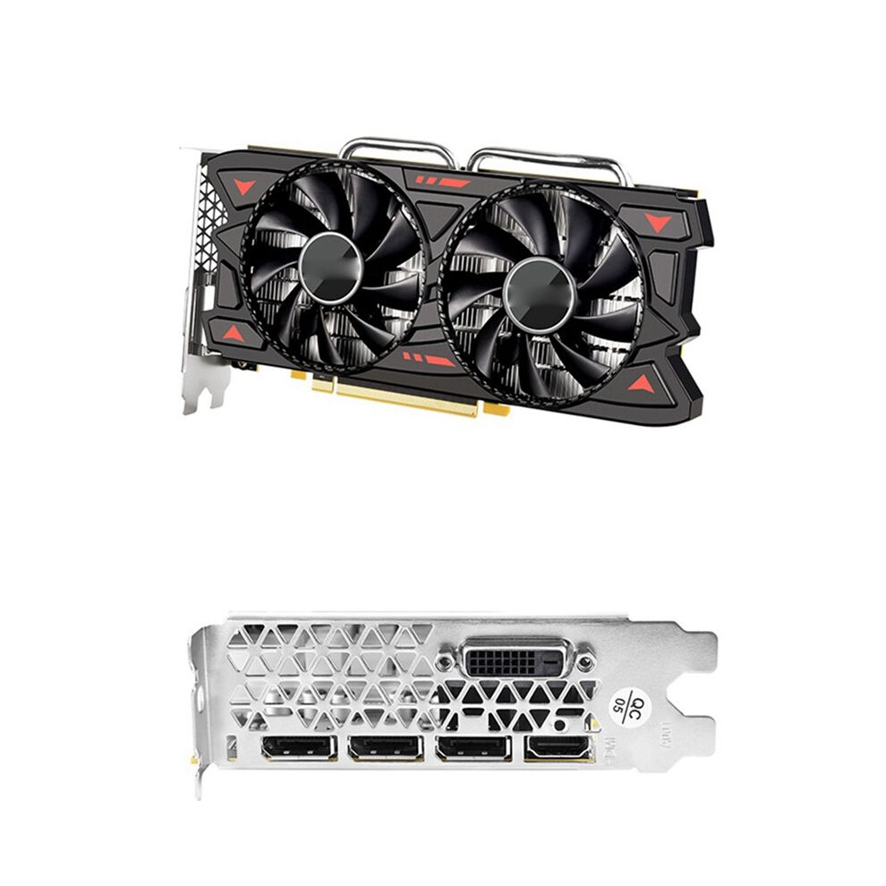 Rx580 8G Graphics Card Radiator Dual Fan Game 7000Mhz Desktop Computer 4854171174406