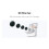 For GO 3 ND Filter Set ND8/16/32/64 Action Camera Accessories for GO3 5