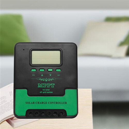 MPPT 40A Solar Charge Controller 12V 24V Auto Adapting Lead Acid Lithium Battery Charging for Panel 1