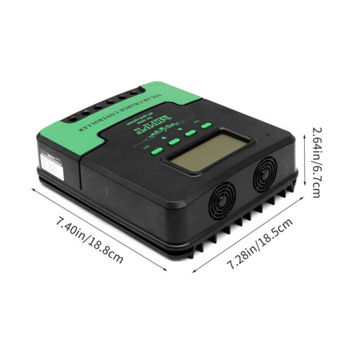 MPPT 40A Solar Charge Controller 12V 24V Auto Adapting Lead Acid Lithium Battery Charging for Panel 2