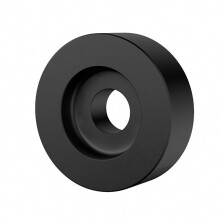 Aluminium-Adapter für 45-U/min-Schallplattenspieler der SL1200-Serie (7 Zoll), Schwarz