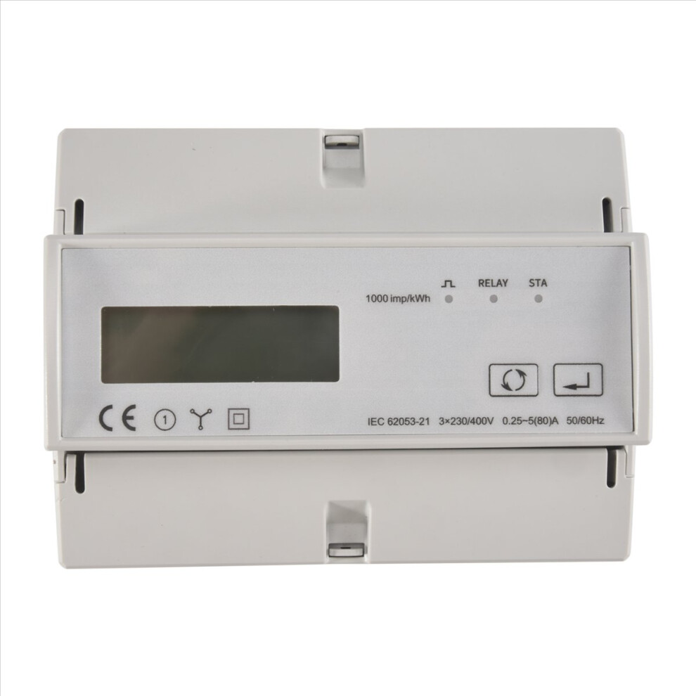 Wifi 3 Phase Bi Direction Energy Meter Kwh Power Monitor Wattmeter Tuya App Remote Switch On Off 3X110/190V 230/400Vac 4854171168580