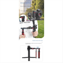 Für Handstabilisator-Erweiterungs-Gimbal-Halterung Multifunktionaler faltbarer Doppelverwendungs-Hebetopfgriff aus Palisanderholz, C