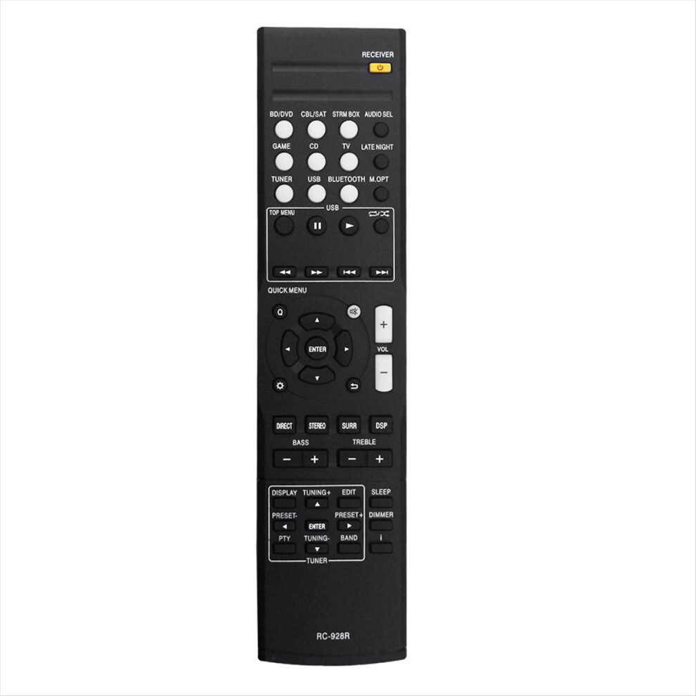 Rc-928R Replace Remote Control For Av Receiver Ht-S3900 Ht-R397 Tx-Sr373 Ht-P395 4854171102744