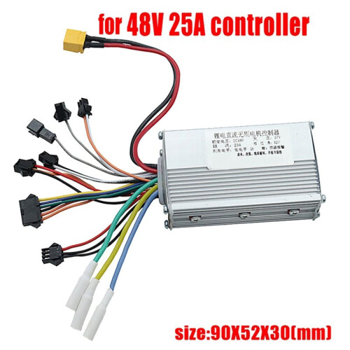 For JP 48V 25A Controller Brushless Motor+36-60V Dashboard Meter Kit for Electric Scooter Accessories 2